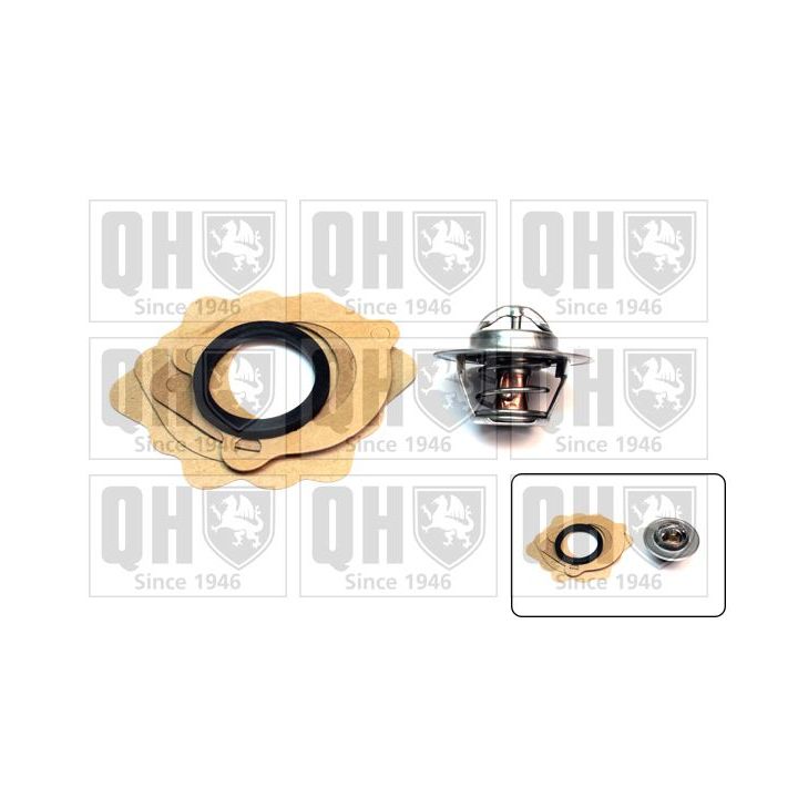 Termostatas, aušinimo skystis QUINTON HAZELL QTH107K