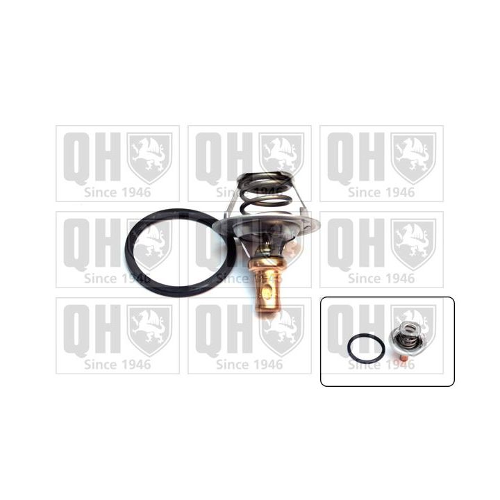 Termostatas, aušinimo skystis QUINTON HAZELL QTH267K