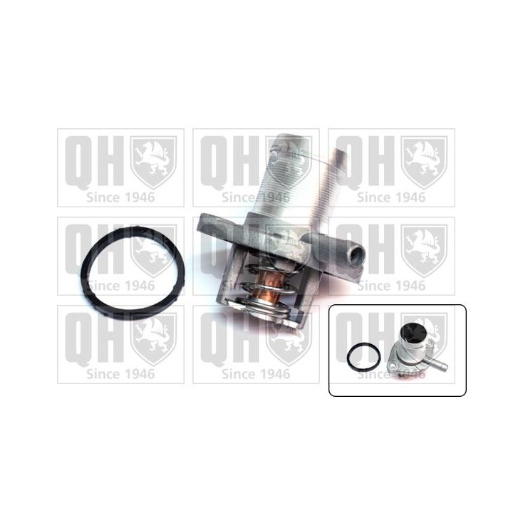 Termostatas, aušinimo skystis QUINTON HAZELL QTH376K