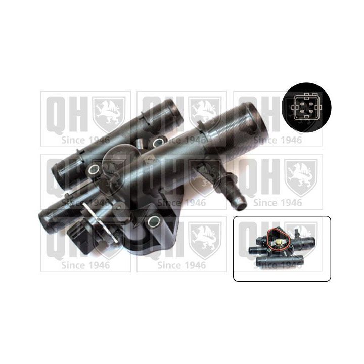 Termostatas, aušinimo skystis QUINTON HAZELL QTH503K