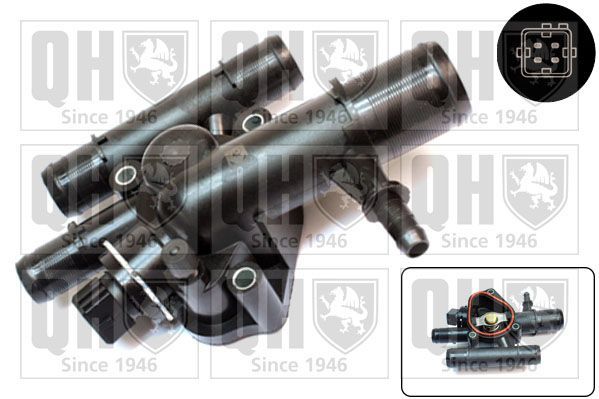 Termostatas, aušinimo skystis QUINTON HAZELL QTH503K