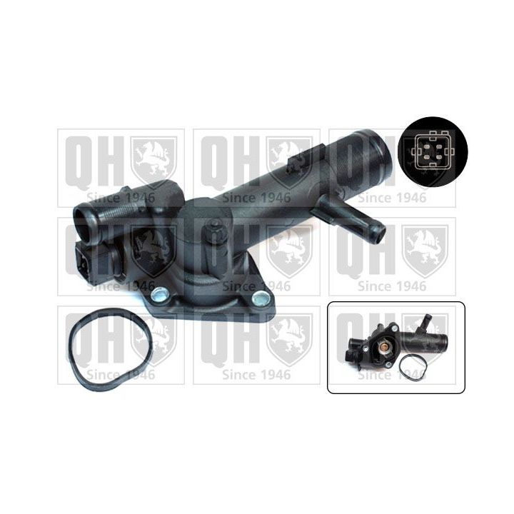 Termostatas, aušinimo skystis QUINTON HAZELL QTH562K