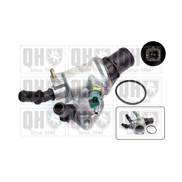 Termostatas, aušinimo skystis QUINTON HAZELL QTH611K