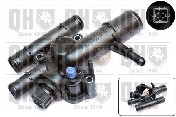 Termostatas, aušinimo skystis QUINTON HAZELL QTH625K