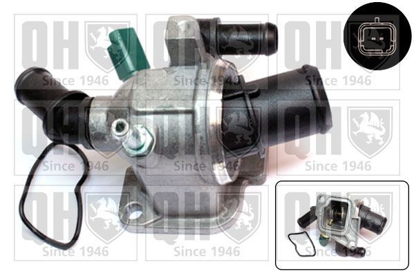 Termostatas, aušinimo skystis QUINTON HAZELL QTH643K