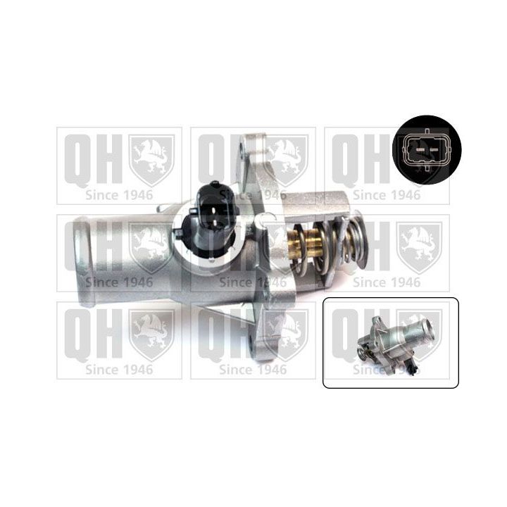 Termostatas, aušinimo skystis QUINTON HAZELL QTH645K