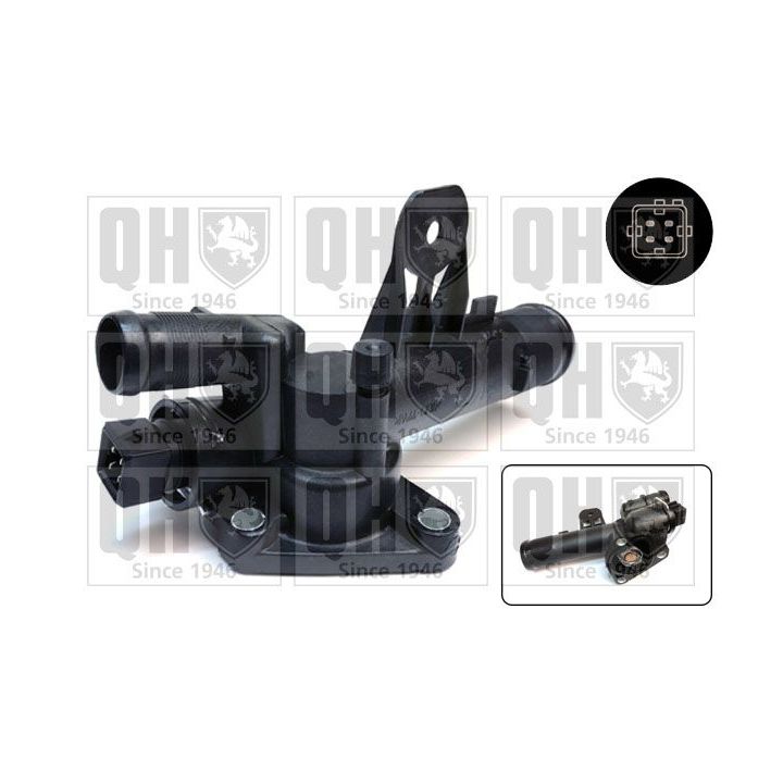 Termostatas, aušinimo skystis QUINTON HAZELL QTH662K