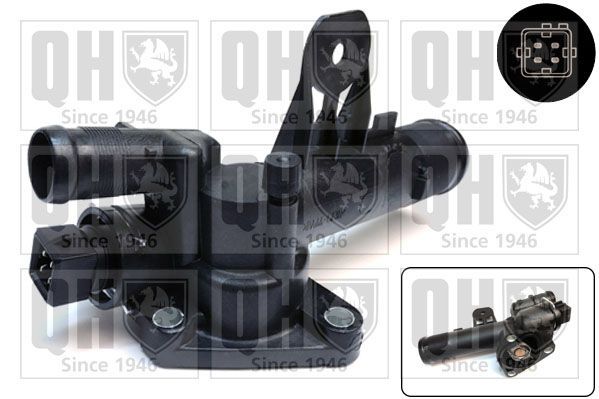 Termostatas, aušinimo skystis QUINTON HAZELL QTH662K