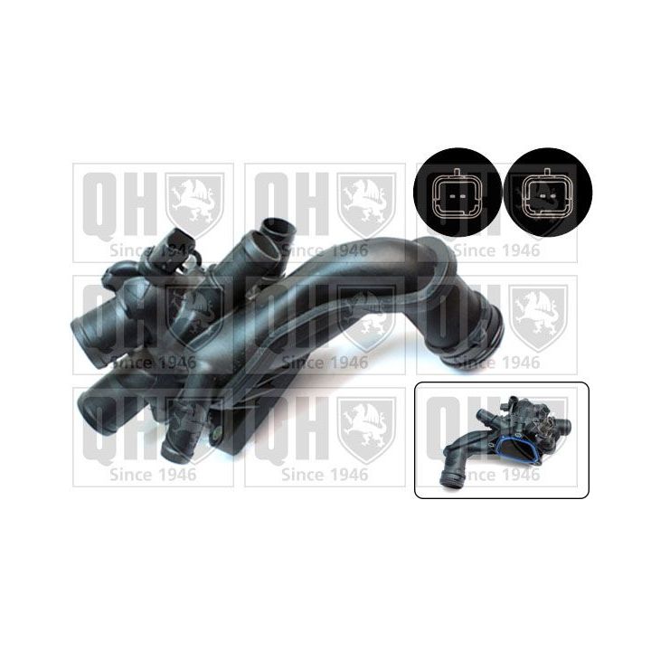 Termostatas, aušinimo skystis QUINTON HAZELL QTH665K