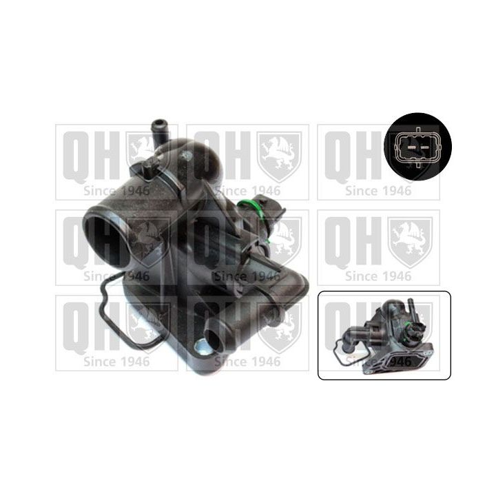 Termostatas, aušinimo skystis QUINTON HAZELL QTH727K