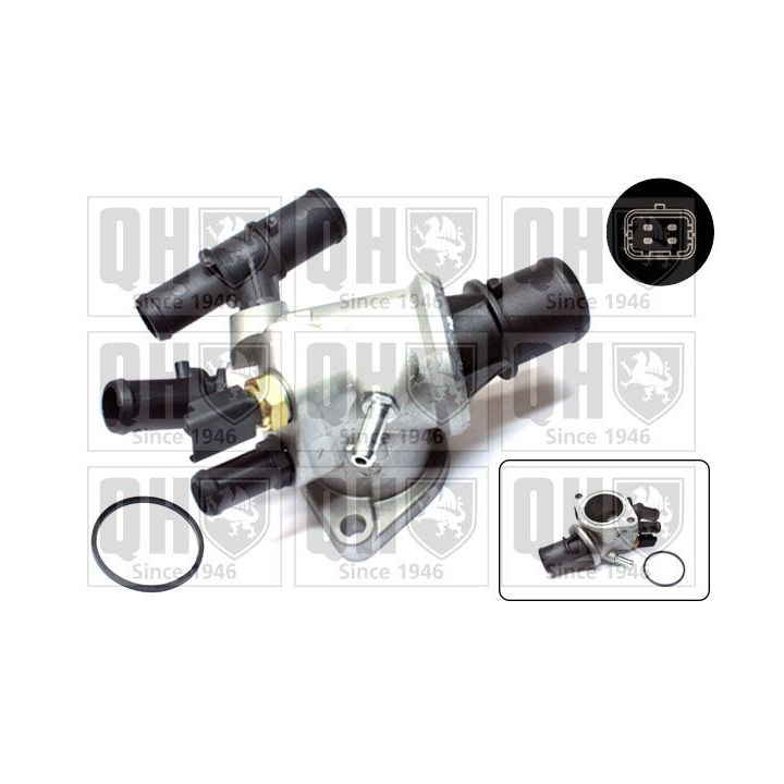 Termostatas, aušinimo skystis QUINTON HAZELL QTH775K