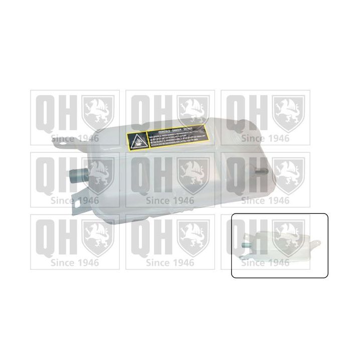 Išsiplėtimo bakelis, aušinimo skystis QUINTON HAZELL QVE527