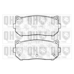 Stabdžių trinkelių rinkinys, diskinis stabdys QUINTON HAZELL BP1072