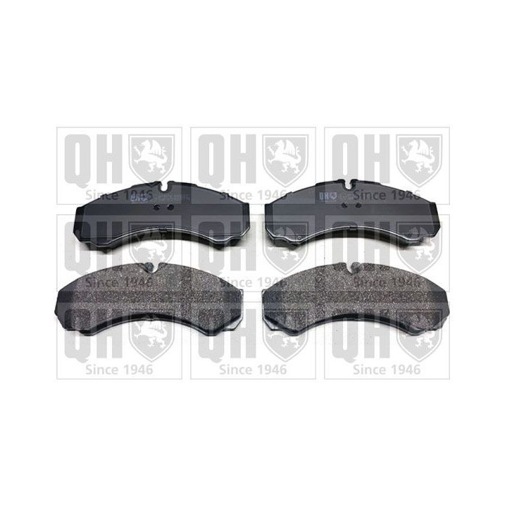 Stabdžių trinkelių rinkinys, diskinis stabdys QUINTON HAZELL BP1074