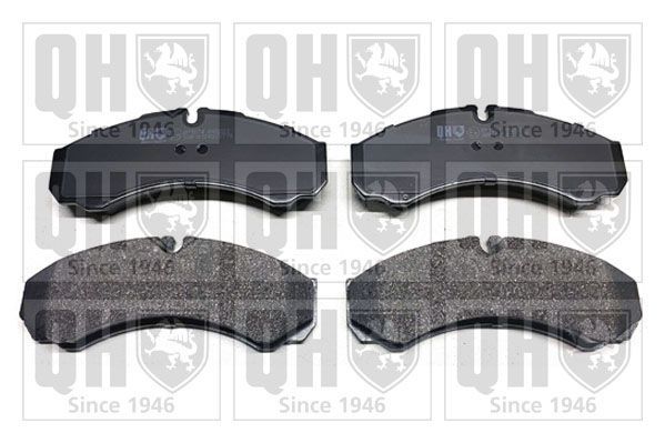 Stabdžių trinkelių rinkinys, diskinis stabdys QUINTON HAZELL BP1074