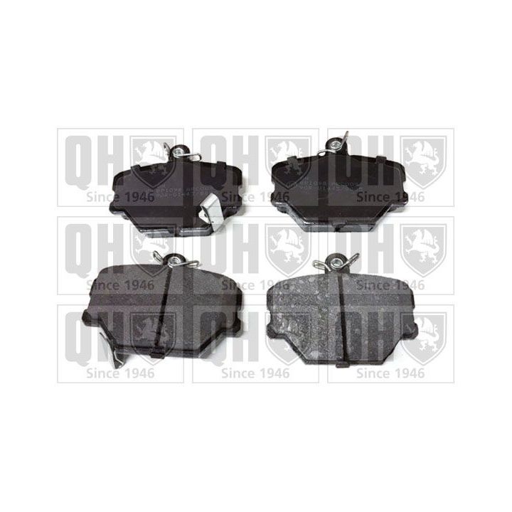 Stabdžių trinkelių rinkinys, diskinis stabdys QUINTON HAZELL BP1098