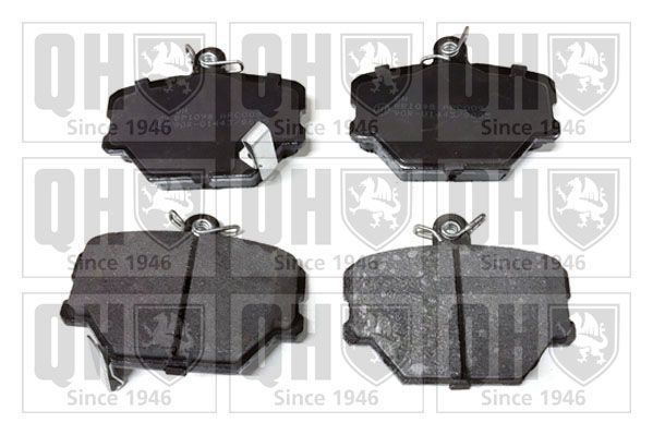 Stabdžių trinkelių rinkinys, diskinis stabdys QUINTON HAZELL BP1098