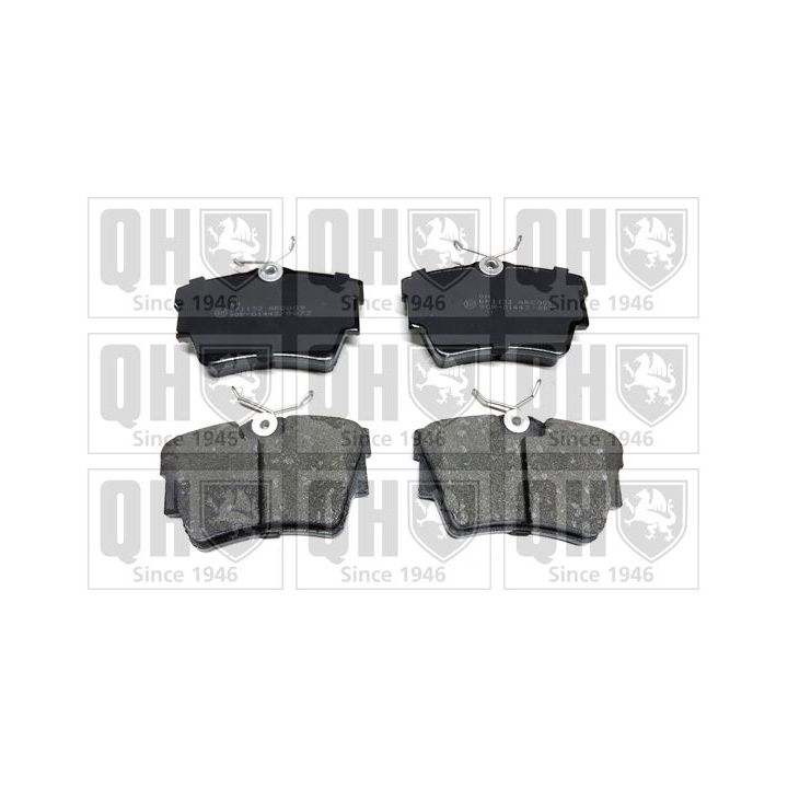 Stabdžių trinkelių rinkinys, diskinis stabdys QUINTON HAZELL BP1132