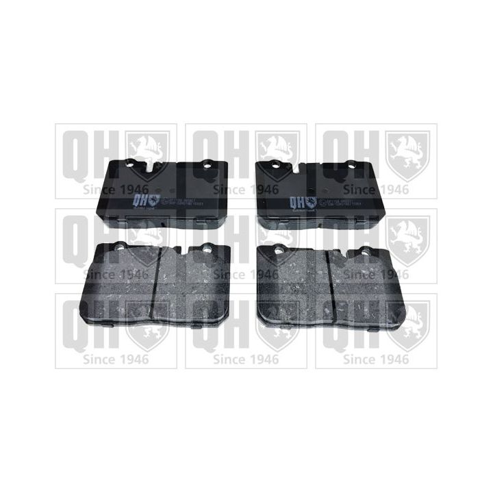 Stabdžių trinkelių rinkinys, diskinis stabdys QUINTON HAZELL BP1198