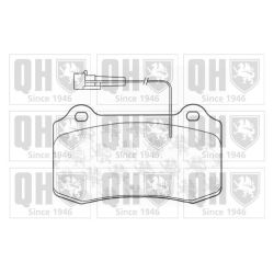 Stabdžių trinkelių rinkinys, diskinis stabdys QUINTON HAZELL BP1201