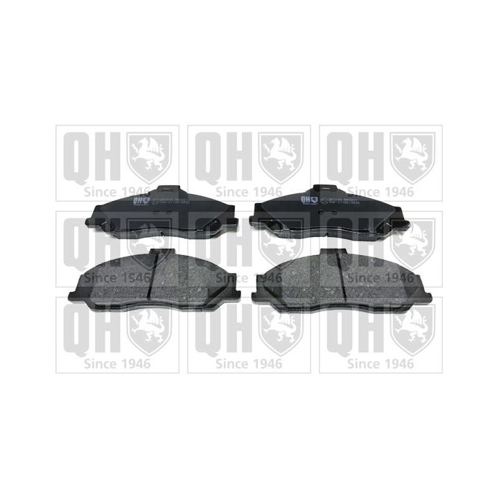 Stabdžių trinkelių rinkinys, diskinis stabdys QUINTON HAZELL BP1215