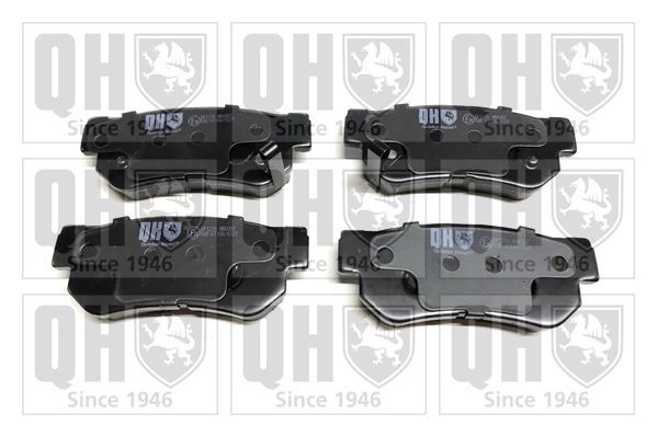 Stabdžių trinkelių rinkinys, diskinis stabdys QUINTON HAZELL BP1218