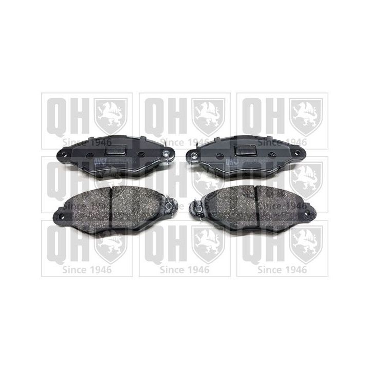 Stabdžių trinkelių rinkinys, diskinis stabdys QUINTON HAZELL BP1241