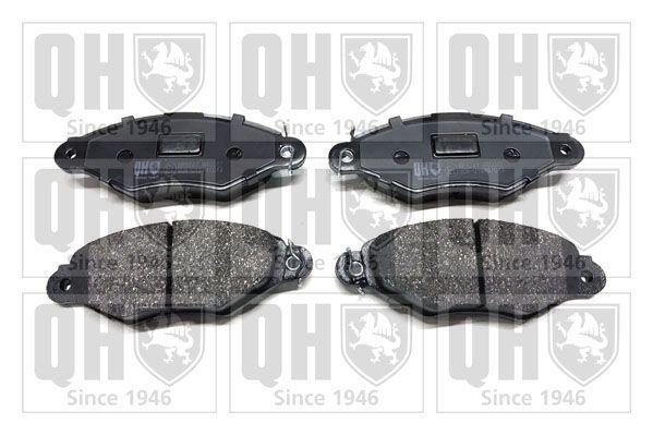 Stabdžių trinkelių rinkinys, diskinis stabdys QUINTON HAZELL BP1241