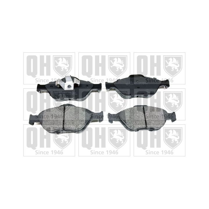 Stabdžių trinkelių rinkinys, diskinis stabdys QUINTON HAZELL BP1261