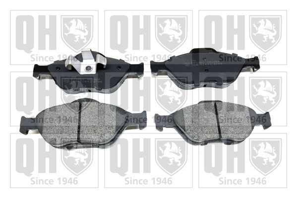 Stabdžių trinkelių rinkinys, diskinis stabdys QUINTON HAZELL BP1261