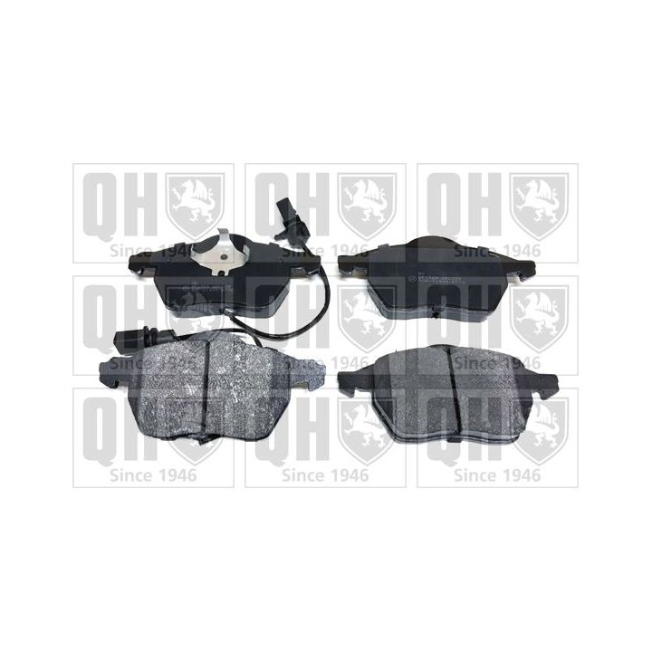 Stabdžių trinkelių rinkinys, diskinis stabdys QUINTON HAZELL BP1309