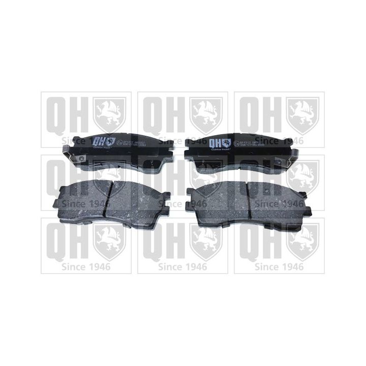 Stabdžių trinkelių rinkinys, diskinis stabdys QUINTON HAZELL BP1312