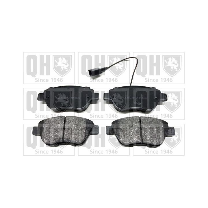 Stabdžių trinkelių rinkinys, diskinis stabdys QUINTON HAZELL BP1315