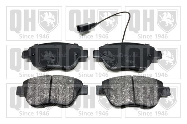 Stabdžių trinkelių rinkinys, diskinis stabdys QUINTON HAZELL BP1315