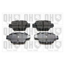 Stabdžių trinkelių rinkinys, diskinis stabdys QUINTON HAZELL BP1316