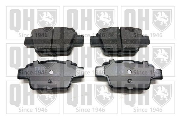 Stabdžių trinkelių rinkinys, diskinis stabdys QUINTON HAZELL BP1316