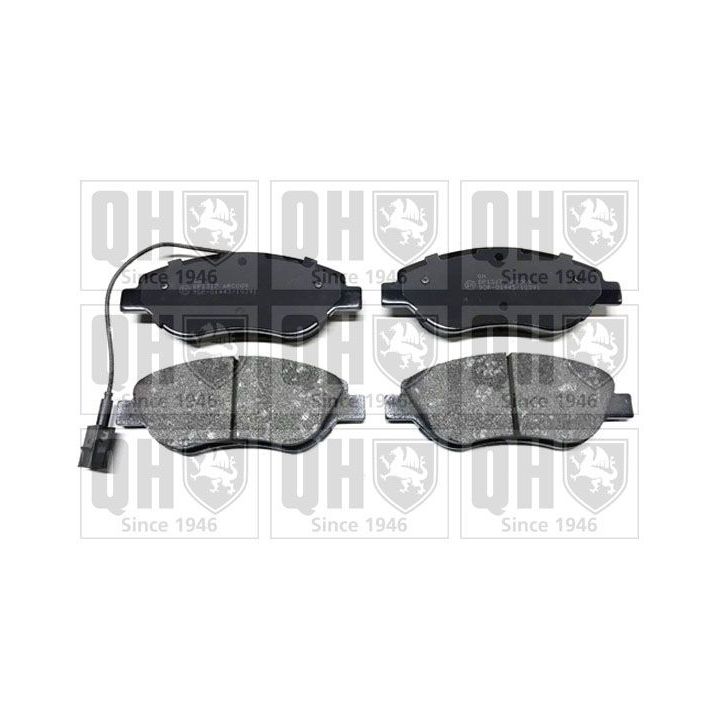 Stabdžių trinkelių rinkinys, diskinis stabdys QUINTON HAZELL BP1317