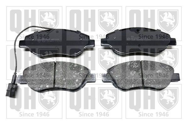 Stabdžių trinkelių rinkinys, diskinis stabdys QUINTON HAZELL BP1317