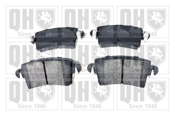 Stabdžių trinkelių rinkinys, diskinis stabdys QUINTON HAZELL BP1326