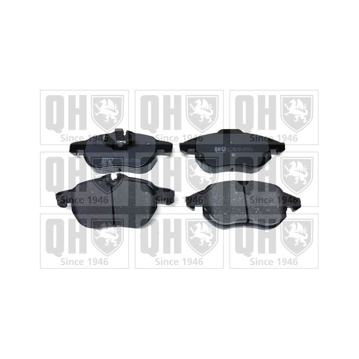 Stabdžių trinkelių rinkinys, diskinis stabdys QUINTON HAZELL BP1366