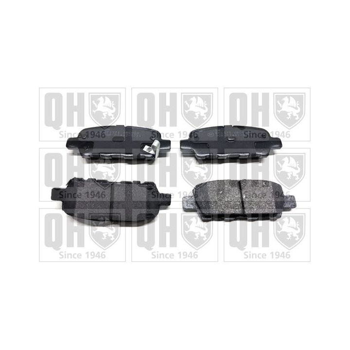 Stabdžių trinkelių rinkinys, diskinis stabdys QUINTON HAZELL BP1371