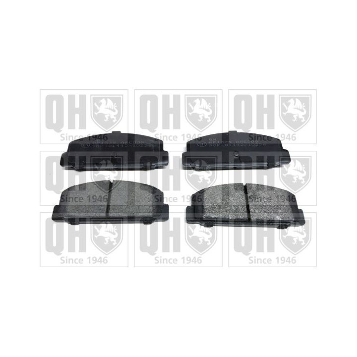 Stabdžių trinkelių rinkinys, diskinis stabdys QUINTON HAZELL BP1375