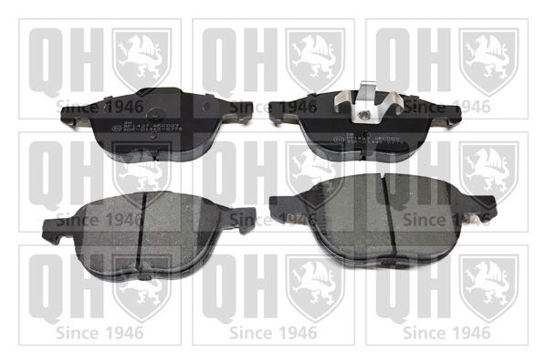 Stabdžių trinkelių rinkinys, diskinis stabdys QUINTON HAZELL BP1427