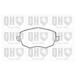 Stabdžių trinkelių rinkinys, diskinis stabdys QUINTON HAZELL BP1429