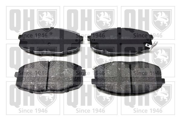 Stabdžių trinkelių rinkinys, diskinis stabdys QUINTON HAZELL BP1447