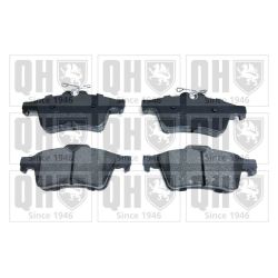 Stabdžių trinkelių rinkinys, diskinis stabdys QUINTON HAZELL BP1498