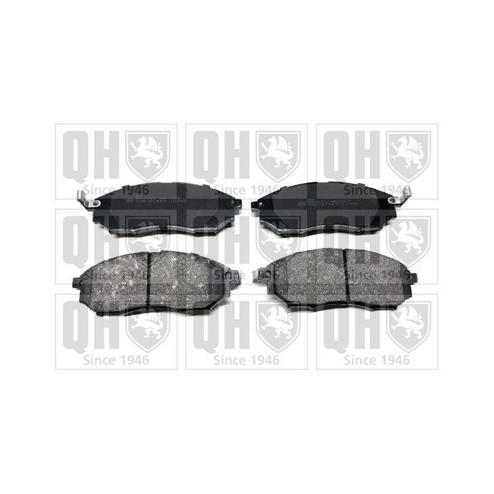 Stabdžių trinkelių rinkinys, diskinis stabdys QUINTON HAZELL BP1621