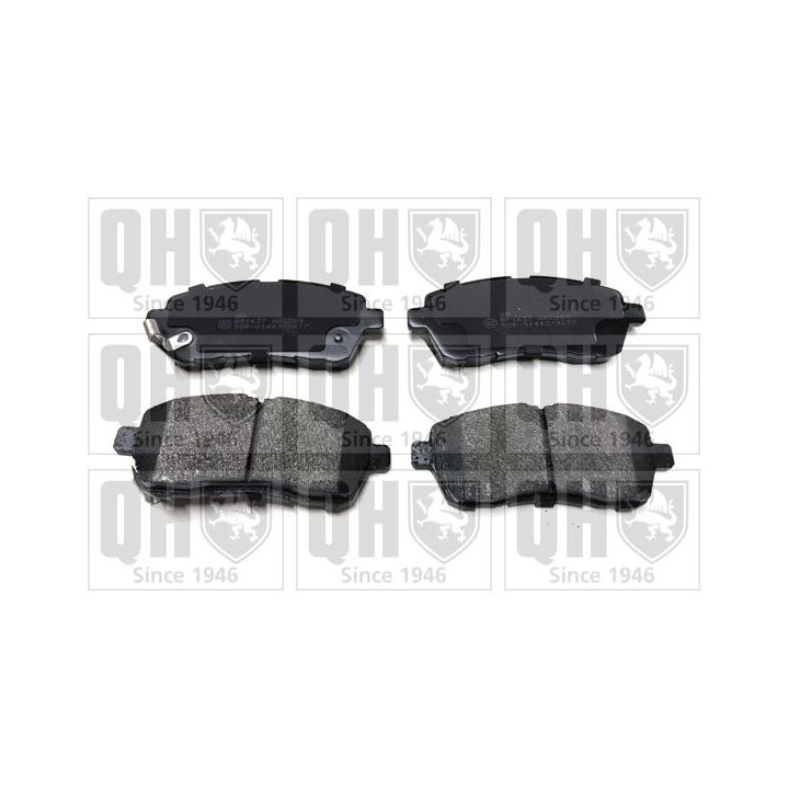 Stabdžių trinkelių rinkinys, diskinis stabdys QUINTON HAZELL BP1637