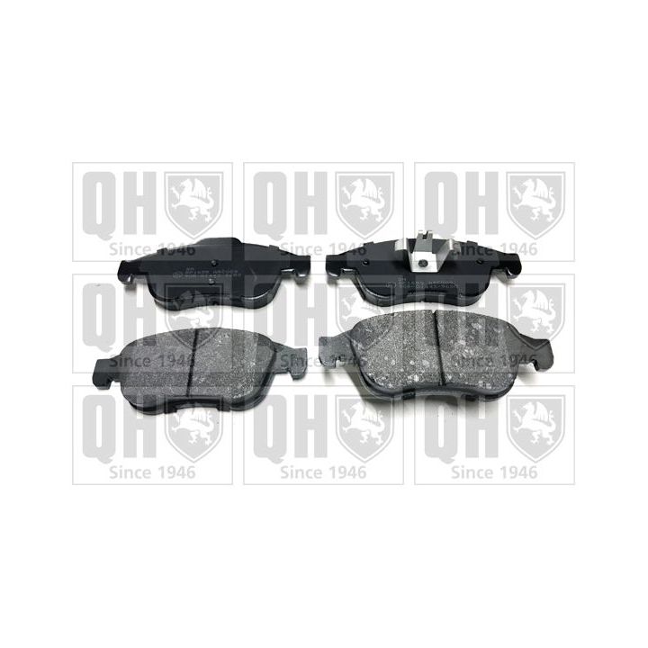 Stabdžių trinkelių rinkinys, diskinis stabdys QUINTON HAZELL BP1655