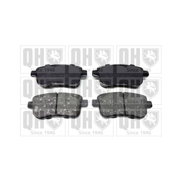 Stabdžių trinkelių rinkinys, diskinis stabdys QUINTON HAZELL BP1656